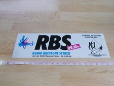 Autocollant RBS - RADIO