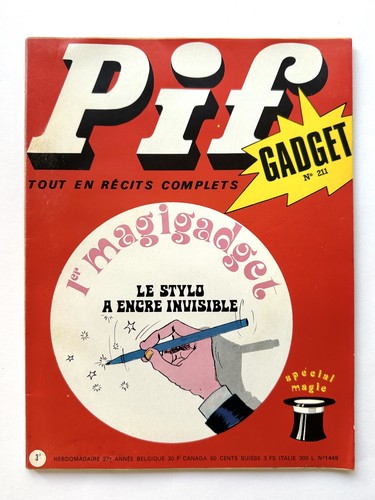 Pif gadget 211 - n°, jeux