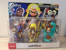 Amiibo lot Splatoon 3 Octaling Inkling Salmioche figurines Nintendo 