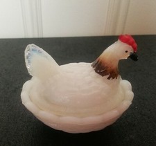 Ancienne salière forme poule - ancienne,