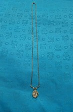 MONTRE PENDENTIF Argent 2 poinçons crabe plaqué OR 18 K JYB élégance fonctionnel