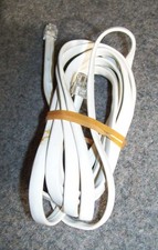 Atari Mega St Ordinateur Clavier Câble Plat RJ11 6 Broche Connection 1.8 Mètres