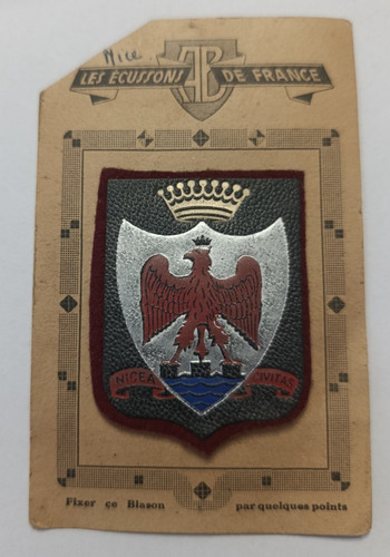Ancien écusson coudre - écusson, à