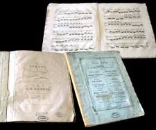 41 études pour le piano J.B. Cramer 1825 partition