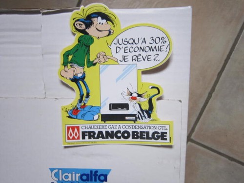 Autocollant gaston lagaffe - gaston,