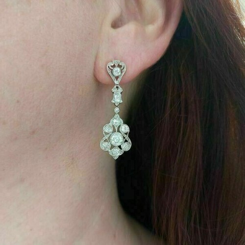 Boucles oreilles vintage - boucles, en