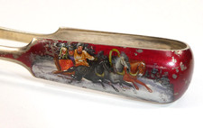 Russie Argent Émail Cuillère