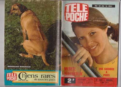 Tele poche 1975 482 - poche, complet