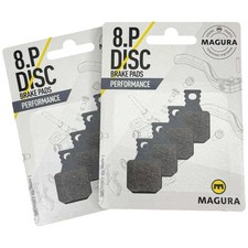 2x Magura MT Original Vélo MTB Frein 8.P Performance (4Kolben) Gris (2P