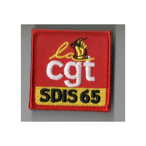 Ecussons galon pompiers cgt - ecussons,