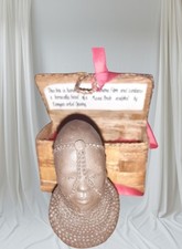 Mini Buste africain vintage