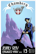 affiche poster Chambéry 13
