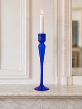 Bougeoir En Verre Soufflé