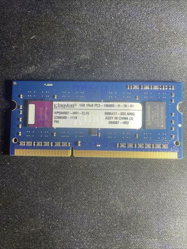 Barrette ram kingston 1gb - barrette, de