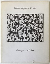 Catalogue d’exposition Georges Lauro Vence Galerie Alphonse Chave 1988