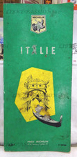 GUIDE TOURISTIQUE MICHELIN, ITALIE, 1963