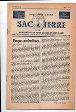 Revue Sac à Terre -Col Bleu-