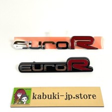 Honda JDM Acura TSX Accord Euro R Emblem SET 75731-SEA-R01 75732-SEA-901 OEM