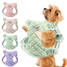 Harnais Doudoune Réglable Pour Chien Petit Moyen Grand Taille Chaude Confortable