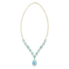Collier Larimar pierre