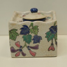 Encrier Bureau Style Renaissance Porcelaine