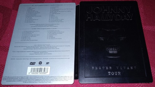 Johnny hallyday coffret - hallyday, metal