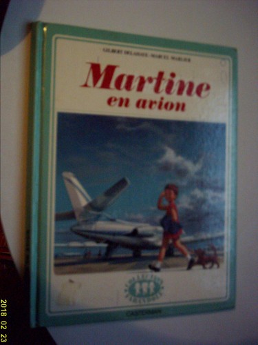 Livre martine avion - livre:, avion.
