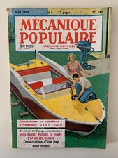 Mécanique Populaire N°144 Mai 1958