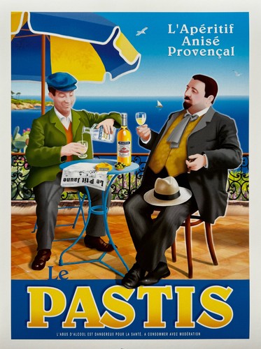Pastis affiche apéritif - affiche,