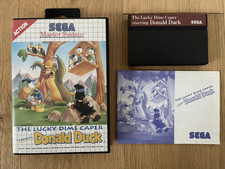 THE LUCKY DIME CAPER STARRING DONALD DUCK DISNEY (COMPLET - SEGA MASTER SYSTEM)