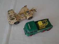 Lot de 2 Camions - 1 épave toupie béton Joal + 1 épave Foden Matchbox