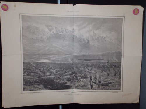 Gravure reve tableau de - -,