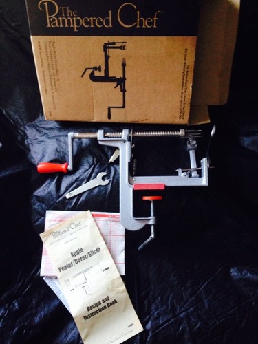 Pampered chef apple peeler - pampered,