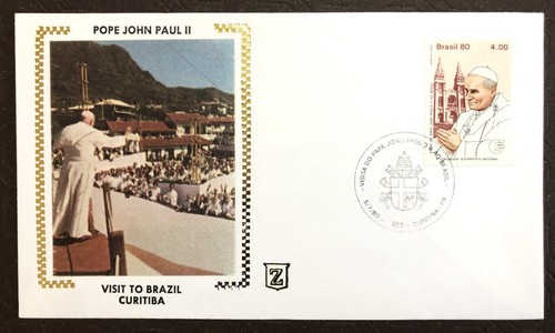 Fdc brazil pope - "pope, john