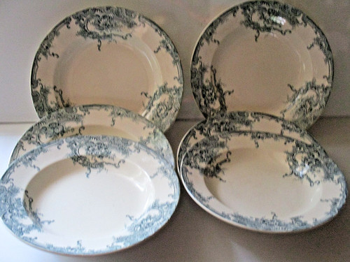 Assiettes creuses terre - creuses,