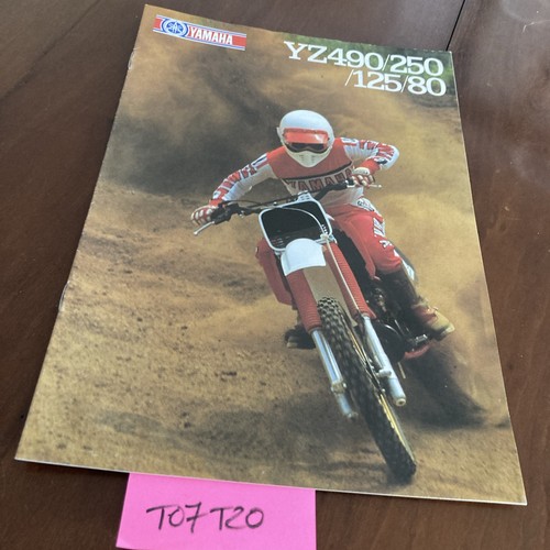 Yamaha yz80 yz125 yz250 yz490 - yamaha,