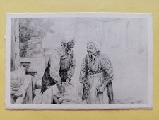 CPA Gravure Eau forte Dessin Jean SCHERBECK en 1926 VIEILLES LORRAINES Costumes