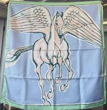 écharpe soie hermes carre - Écharpe,