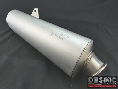 Left side muffler exhaust