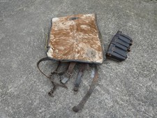 German WW2 Allemand Sac Poil de Vache + Cartouchiere de Dotation Reglementaire