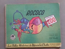 Livre vintage Rococo concierge du zoo 1947 Bon état texte de l'oncle Pipe 