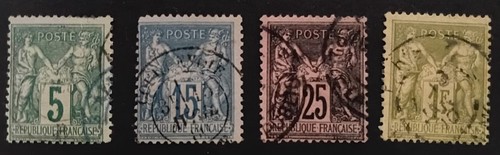 France timbres sage - 4, de