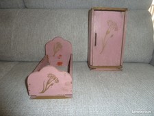 2 meubles poupées anciens