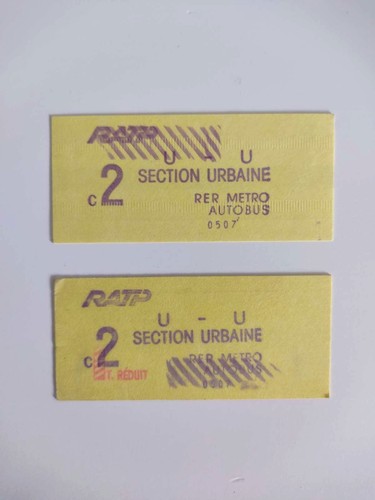 Lot anciens tickets de - lot,