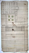 Plan et élévation d'une