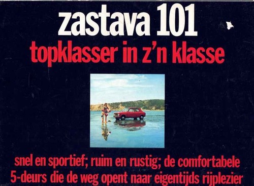 Catalogue brochure zastava 101 - catalogue,