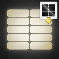 Kit 10 stickers STICKER 6 cm