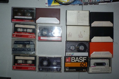 Lot k7 audio cassette - 15,