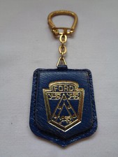 ANCIEN PORTE CLE CUIR AUTO