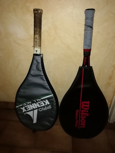 Raquettes tennis une - raquettes, tennis 
